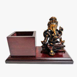 Pen Holder with Ganesh Statue Token of Love