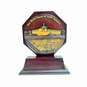 The Birth Place of Lord Buddha Plate Stand Token of Love